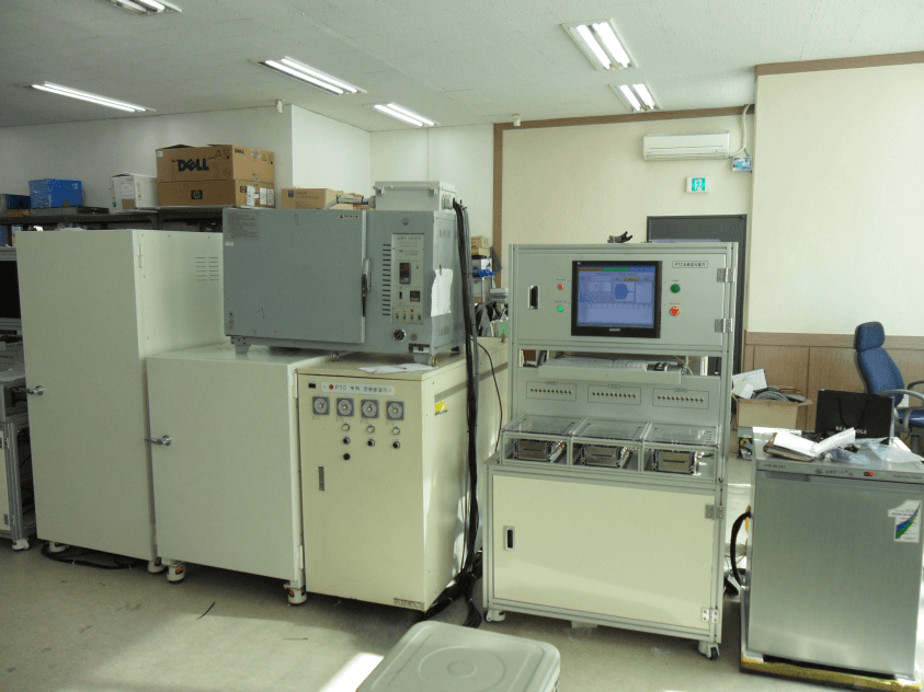 PTC 특성, 수명 실험기